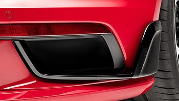 Photo of Techart air outlets on the rear apron for the Porsche 992.1 Turbo/Turbo S - Image 2