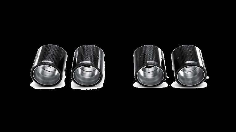 Photo of Akrapovic Tailpipe Set (Carbon) for the BMW 1M - Image 3