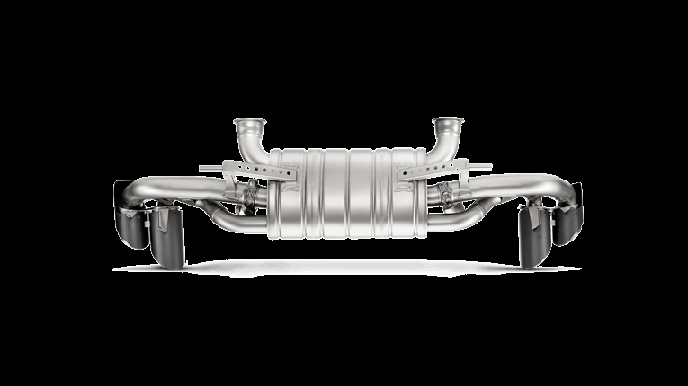 Photo of Akrapovic Slip-On Line Titanium Exhaust for the Lamborghini Huracan LP610-4 - Image 3