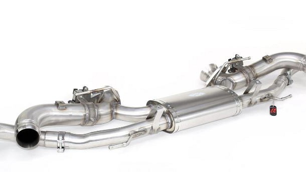 Photo of Quicksilver Titan Sport Exhaust with Sound Architect (2018 on) for the Aston Martin DBS Superleggera - Image 1