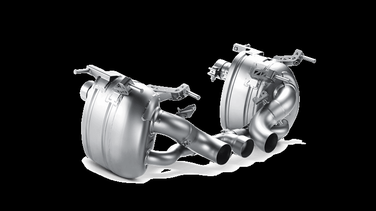 Photo of Akrapovic Slip-On Line Titanium Exhaust for the Ferrari 458 Italia/Spider - Image 5