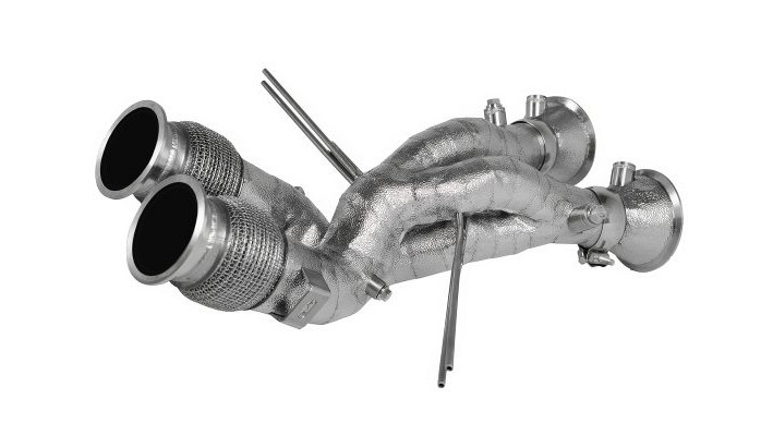 Photo of Novitec Cat-Replacement Pipes (Set of Two) for the Lamborghini Temerario - Image 1