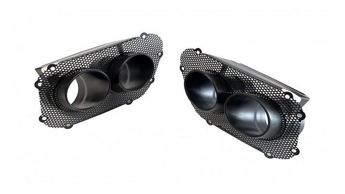 Photo of Novitec Black Tailpipes with New Mesh Insert for the Ferrari 812 Superfast/GTS - Image 2