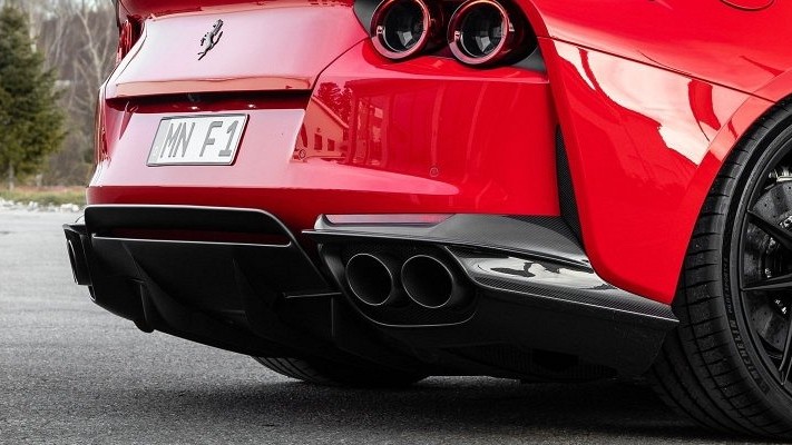 Photo of Novitec Black Tailpipes with New Mesh Insert for the Ferrari 812 Superfast/GTS - Image 1