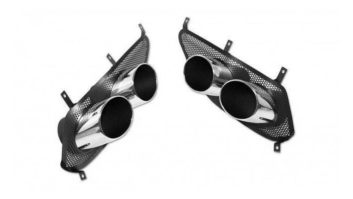 Photo of Novitec TAILPIPES (SET OF 2) WITH NEW MESH-INSERT for the Ferrari Roma/Roma Spider - Image 1