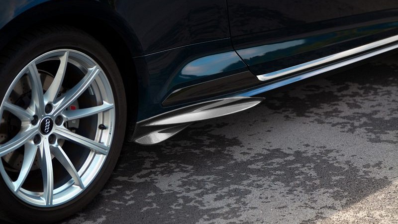 Photo of Capristo Carbon Fibre Side Fins for the Audi RS4 B9 - Image 2