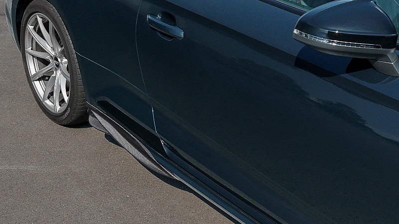 Photo of Capristo Carbon Fibre Side Fins for the Audi RS4 B9 - Image 3