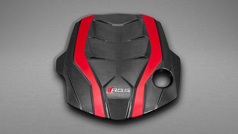 Photo of Capristo Carbon Fibre Engine Cover for the Audi RS4 B9 - Image 2