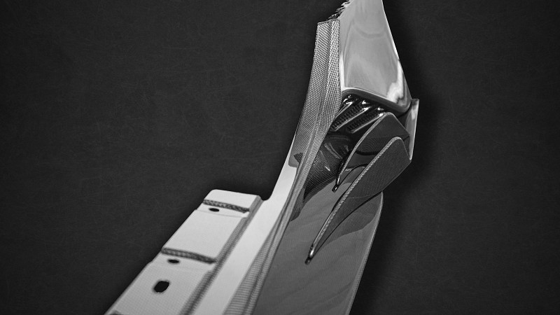 Photo of Capristo Side Skirts (with wings) for the Ferrari 488 GTB/Spider - Image 5