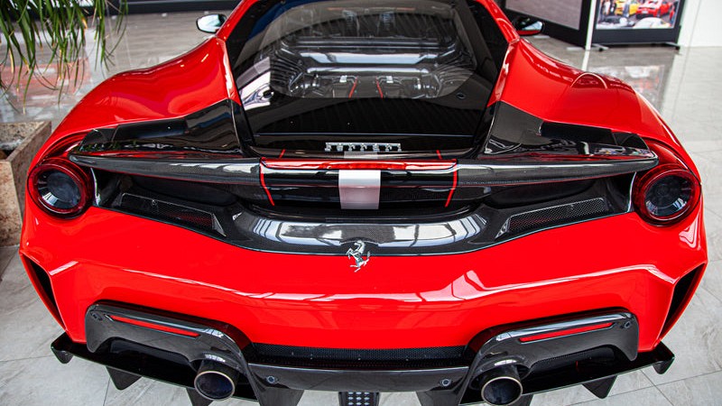 Photo of Capristo Carbon Fibre Rear Bumper for the Ferrari 488 Pista/Pista Spider - Image 2