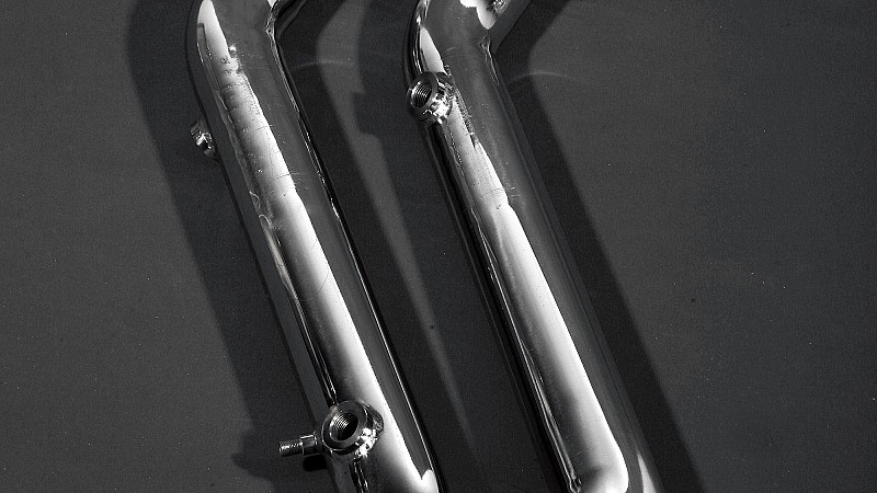 Photo of Capristo Catless Downpipes Set for the Ferrari 360/360 Challenge Stradale - Image 1