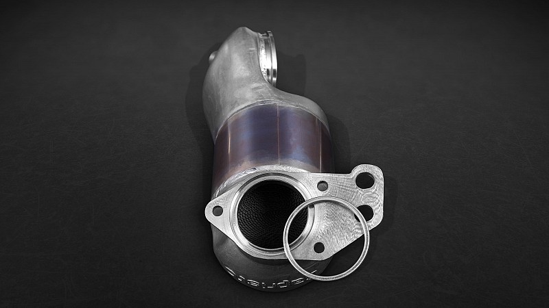 Photo of Capristo Catless Downpipe Set for the Alfa Romeo 4C Coupe/Spider - Image 2