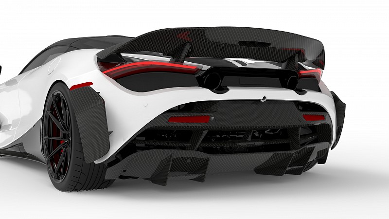 Photo of 1016 Industries Carbon Rear Wing (V1) for the McLaren 720S Coupe/Spider - Image 1