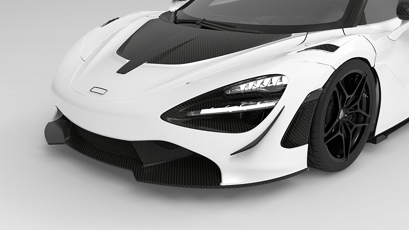 Photo of 1016 Industries Carbon Front Bumper (V2) for the McLaren 720S Coupe/Spider - Image 1