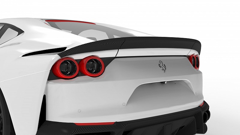 Photo of 1016 Industries Carbon Rear Spoiler for the Ferrari 812 Superfast/GTS - Image 2